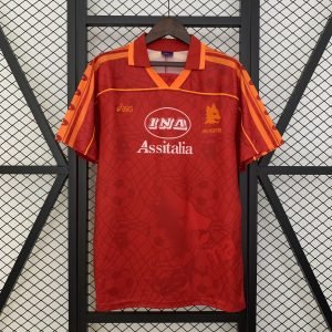 1995/1996 Roma Home Retro Jersey