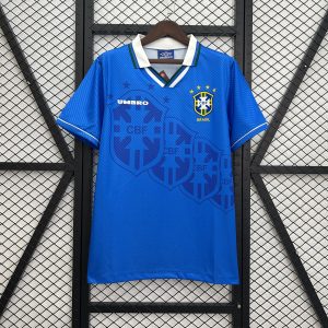1993-1994 Brazil Away Retro Jersey