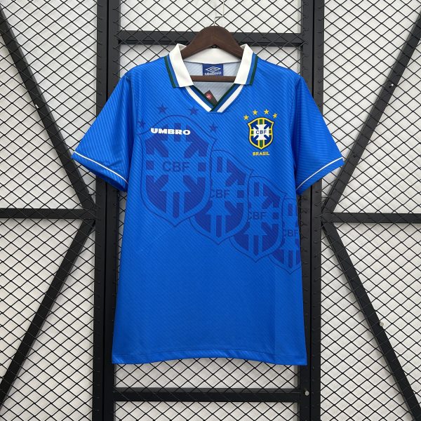 1993-1994 Brazil Away Retro Jersey