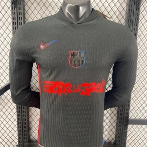 2024-2025 Barcelona Travis Scott Special Long Sleeve Player Version