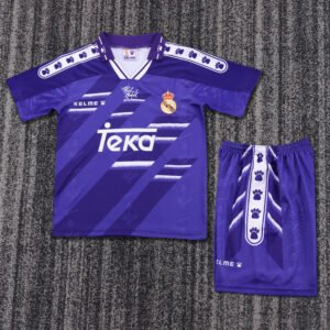 1994-1996 Real Madrid Away Retro Kids Jersey
