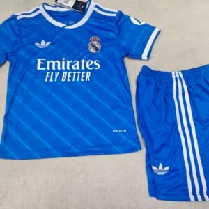 2025-2026 Real Madrid Third Kids Jersey