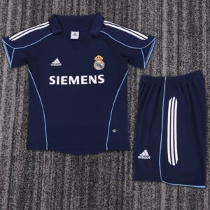 2005-2006 Real Madrid Away Retro Kids Jersey