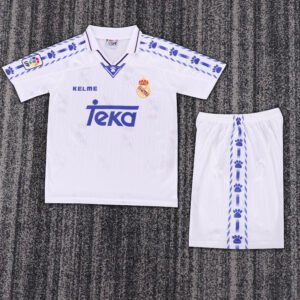 1996-1997 Real Madrid Home Retro Kids Jersey