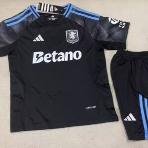2025-2026 ASTON VILLA AWAY KIDS JERSEY