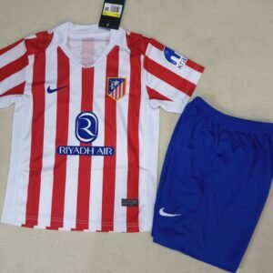 2025-2026 Atletico Madrid Home Kids Jersey