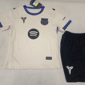 2025-2026 Barcelona Away Kids Jersey