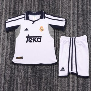 2000-2001 Real Madrid Home Retro Kids Jersey