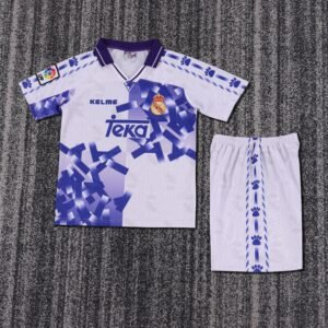 1996-1997 Real Madrid Second Away Retro Kids Jersey