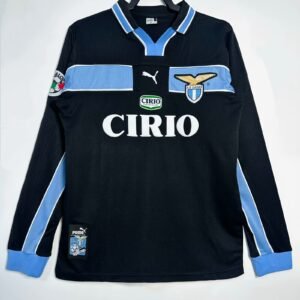 1998-1999 Lazio Away Long Sleeve Retro Jersey