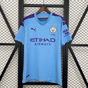 2019-2020 Manchester City Home Retro Jersey