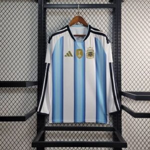 2026 Argentina Long Sleeve Home World Cup Stadium Version