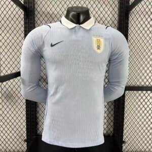 2026 Uruguay Home World Cup Long Sleeve Player Version
