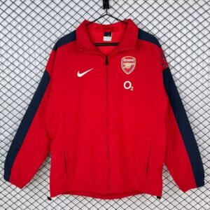 2004-2005 Arsenal Red Retro Windbreaker