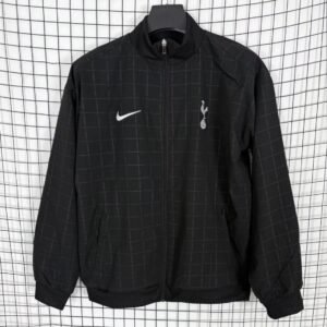 2025-2026 Tottenham Black Windbreaker