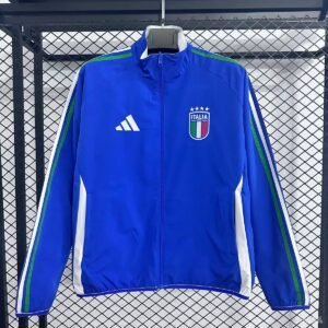 2026 Italy Blue Windbreaker