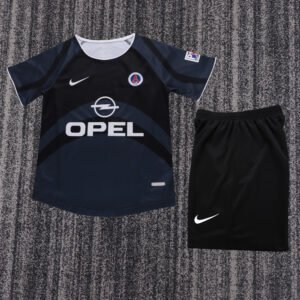 2001-2002 PSG Home Kids Retro Jersey