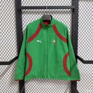 2026 Marruecos Green Windbreaker