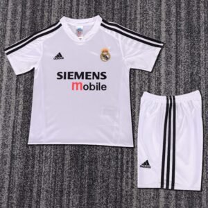 2004-2005 Real Madrid Retro Kids Jersey
