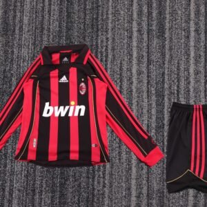 2006-2007 AC Milan Retro Kids Jersey