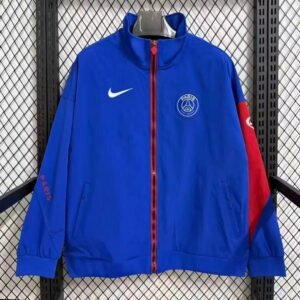 2025-2026 Paris Saint-Germain Blue Windbreaker