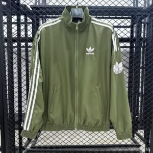 2026 Adidas Green Windbreaker
