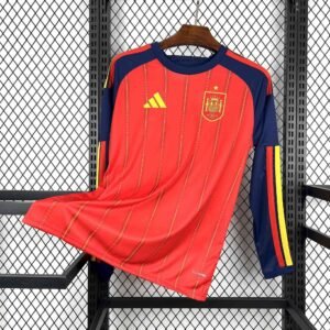 2026 Spain Home Long Sleeve World Cup Stadium Version