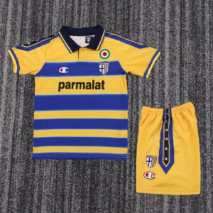 1999-2000 Parma Calcio Home Kids Retro Jersey