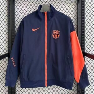 2025-2026 Barcelona Orange Windbreaker