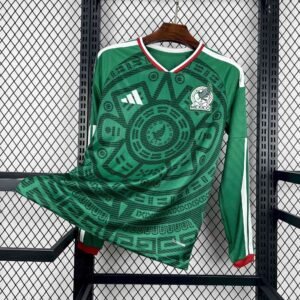 2026 Mexico Home Long Sleeve World Cup Stadium Version