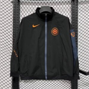 2025-2026 Inter De Milan Black Windbreaker