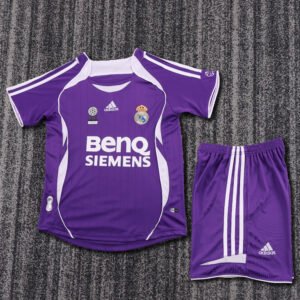 2006-2007 Real Madrid Retro Kids Jersey