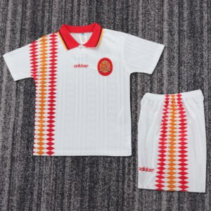 1994 Spain Away Kids Retro Jersey