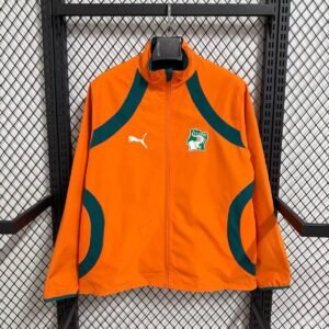 2026 Ivory Coast Orange Windbreaker