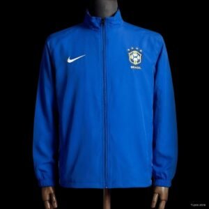 1998 Brazil Blue Retro Windbreaker