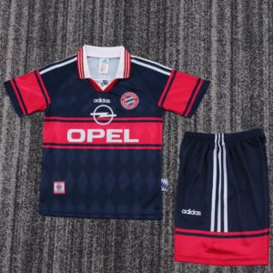 1997-1999 Bayern Munich Away Kids Retro Jersey