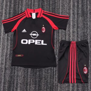 2000-2001 AC Milan Home Kids Retro Jersey