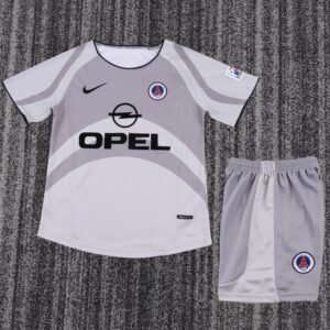 2001-2002 PSG Away Kids Retro Jersey