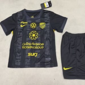 2025-2026 Al-Ittihad Away Kids Jersey