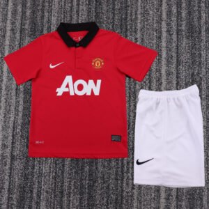 2013-2014 Manchester United Home Retro Kids Jersey