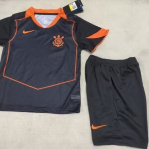 2025-2026 Corinthians Second Away Kids Jersey