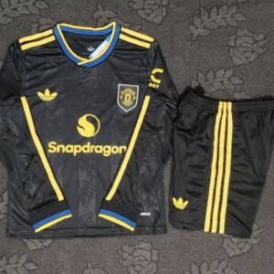 2025-2026 Manchester United Long Sleeve Third Uniform