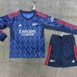 2025-2026 Arsenal Long Sleeve Away Uniform