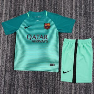 2016-2017 Barcelona Away Kids Retro Jersey