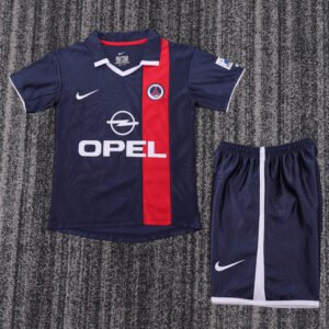 2001-2002 PSG Home Kids Retro Jersey