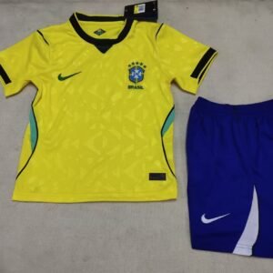 2026-2027 Brazil Home Kids Jersey