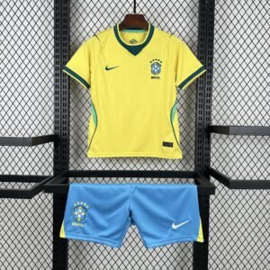 2026-2027 Brazil World Cup Home Kids Jersey