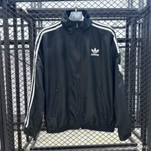 2026 Adidas Black Windbreaker