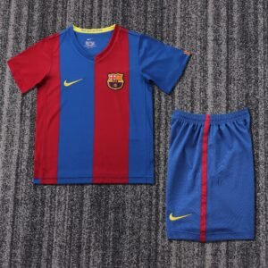 2006-2007 Barcelona Retro kids Jersey