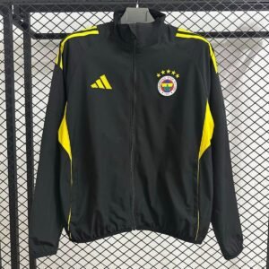 2025-2026 Fenerbahce Black Windbreaker